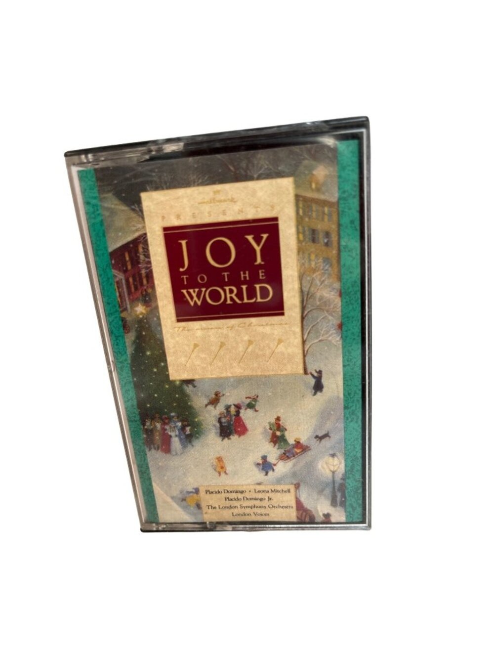 Hallmark 1988 Joy To The World Christmas Cassette Tape Placido Domingo A436